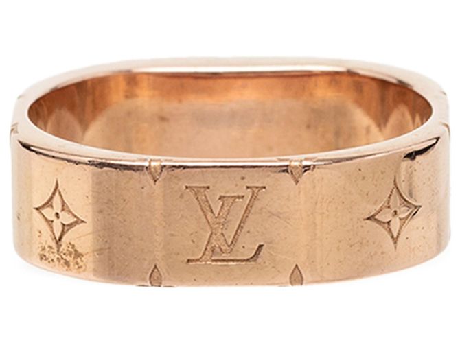 Anello Nanogram Louis Vuitton rosa placcato oro rosa - vista 3