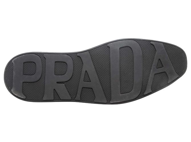 Black Prada Patent Platform Oxfords Size 38 - view 5