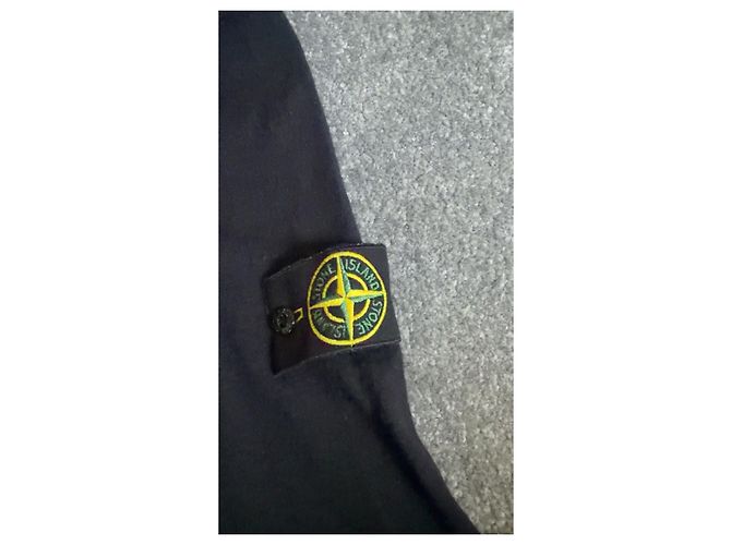 Stone Island Wollcardigan Marineblau - Ansicht 2