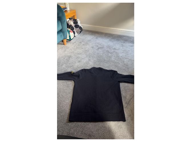 Stone Island Wollcardigan Marineblau - Ansicht 5