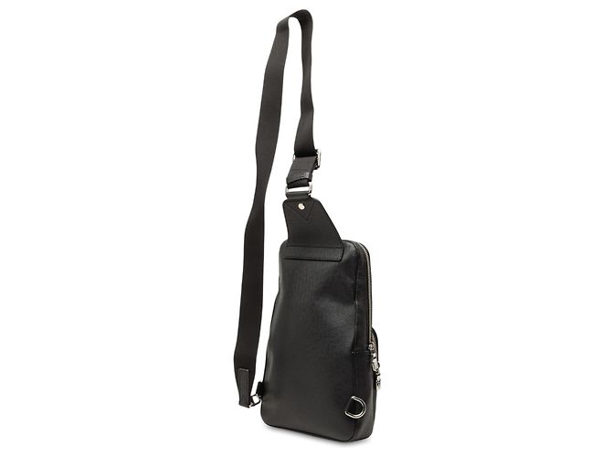 Borsa a tracolla Louis Vuitton Taiga Avenue Nera Nero - vista 2