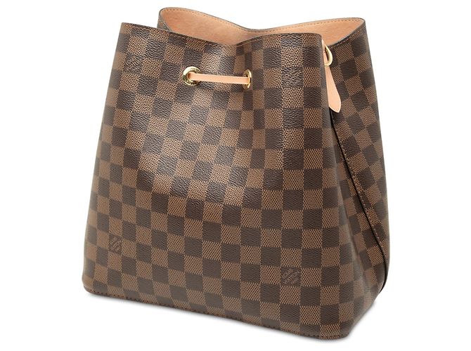 Borsa a secchiello Louis Vuitton Damier Ebene NeoNoe MM Marrone - vista 2