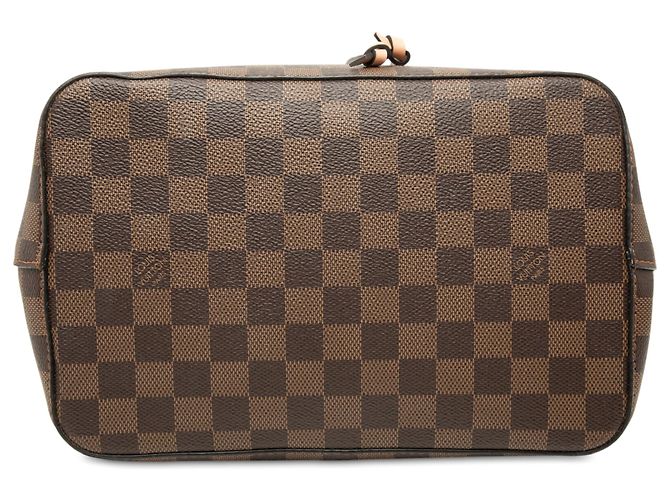Borsa a secchiello Louis Vuitton Damier Ebene NeoNoe MM Marrone - vista 3