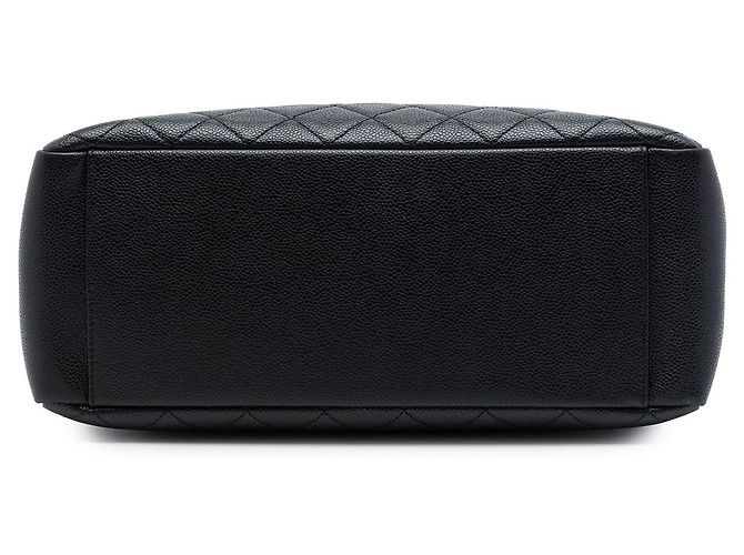 Borsa Grand Shopping Tote Chanel Caviar Nera Nero - vista 3