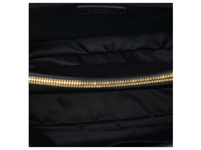Borsa Grand Shopping Tote Chanel Caviar Nera Nero - vista 4