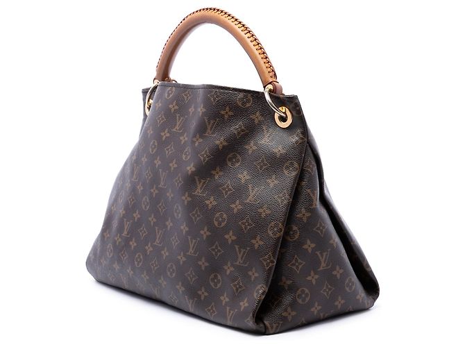 Borsa Hobo Louis Vuitton Monogram Artsy MM Marrone - vista 2
