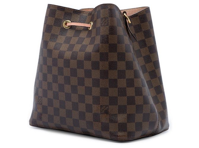 Borsa a secchiello Louis Vuitton Damier Ebene NeoNoe MM Marrone - vista 2