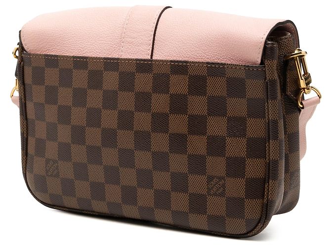 Borsa a tracolla Louis Vuitton Damier Ebene Clapton PM Marrone Brown - view 2