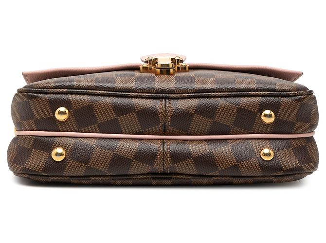 Borsa a tracolla Louis Vuitton Damier Ebene Clapton PM Marrone Brown - view 3