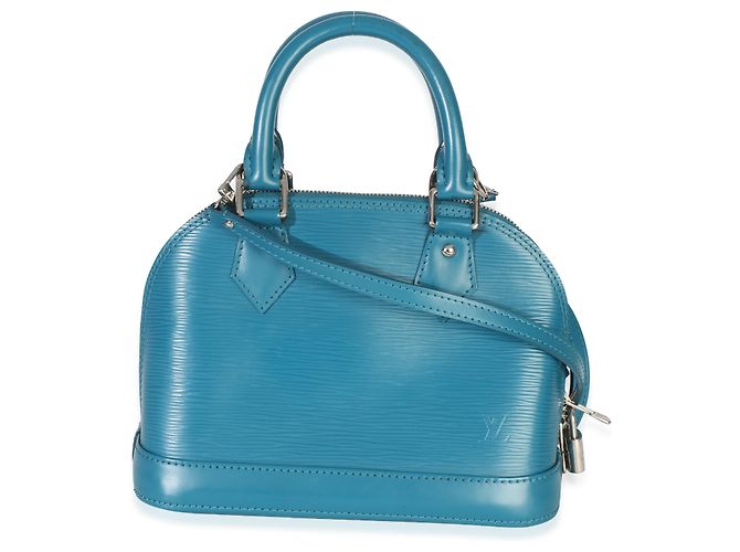 Louis Vuitton Cyan Epi Alma BB Blu - vista 2