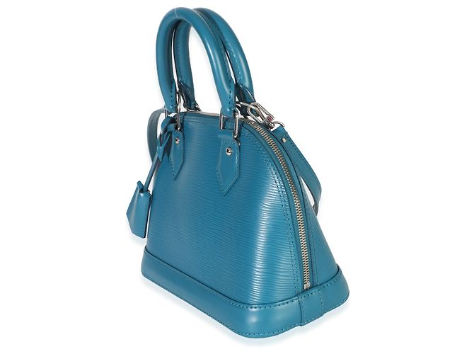 Louis Vuitton Cyan Epi Alma BB Blu - vista 3