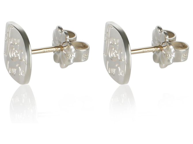 Orecchini a lobo Tiffany & Co. Sterling Silver Notes - vista 4