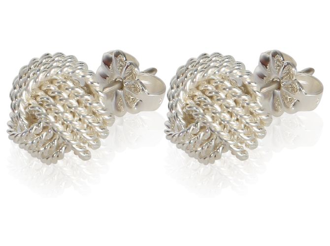 Orecchini Knot in argento sterling Tiffany & Co. - vista 2
