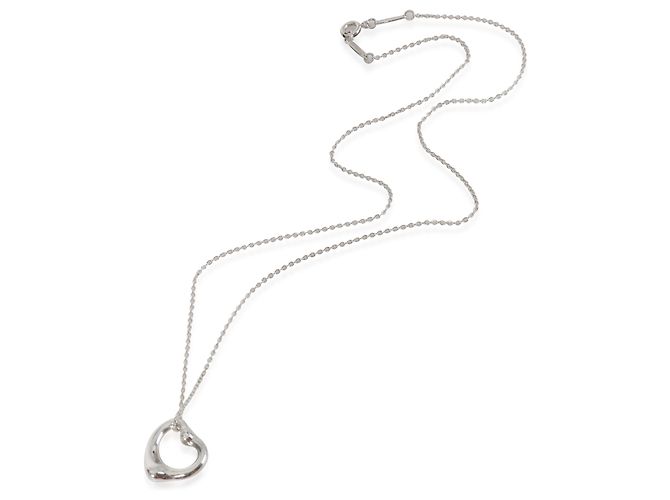 Pendente Cuore Aperto Elsa Peretti in Argento Sterling e Diamante Tiffany & Co. - vista 2
