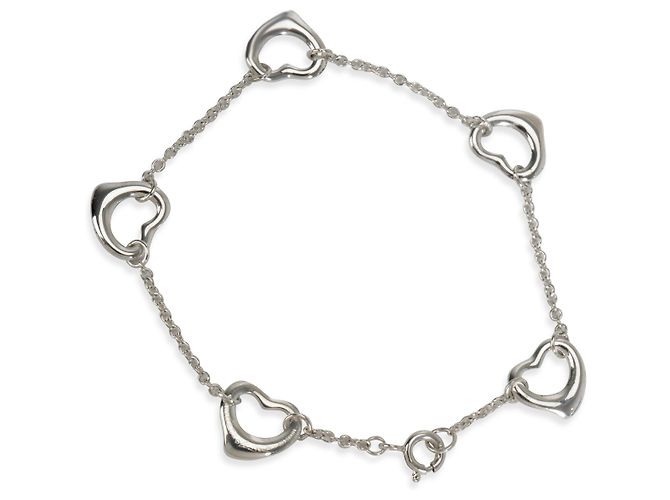 Bracciale in Argento Sterling Elsa Peretti Open Heart Tiffany & Co. - vista 2