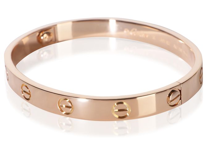 Bracciale Love Cartier in oro rosa - vista 2