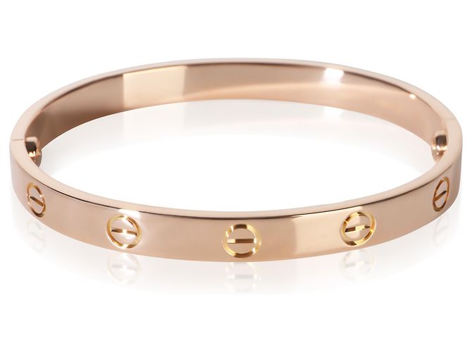 Bracciale Love Cartier in oro rosa - vista 3