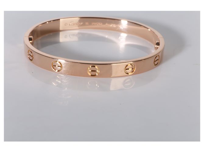 Bracciale Love Cartier in oro rosa - vista 5
