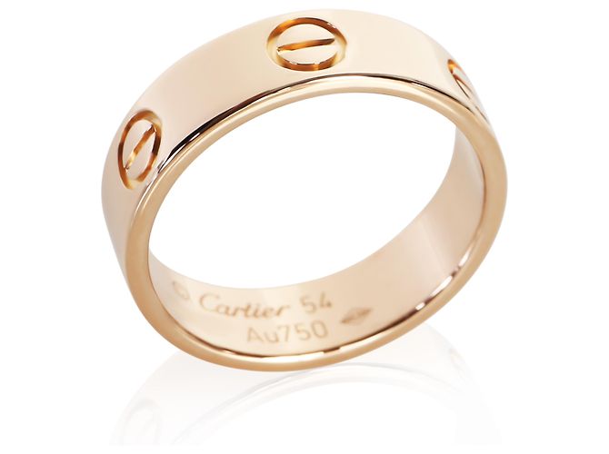 Anello Cartier Love in oro rosa - vista 2