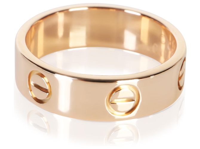 Anello Cartier Love in oro rosa - vista 3