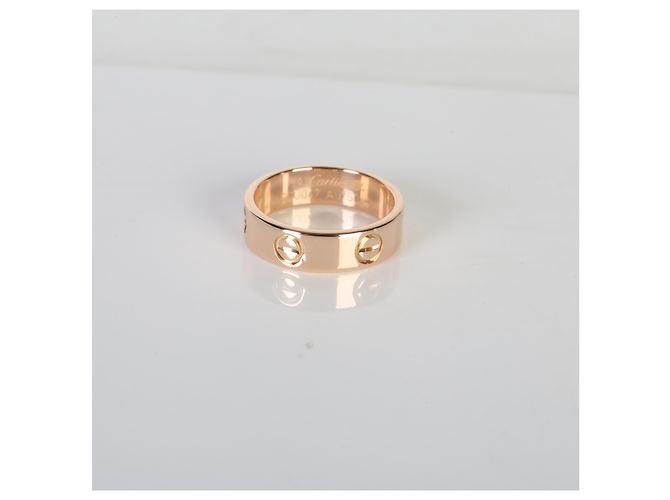 Anello Cartier Love in oro rosa - vista 5
