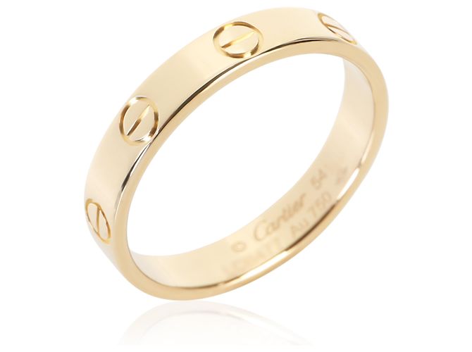 Anello Cartier Love Oro Giallo Modello Piccolo - view 2