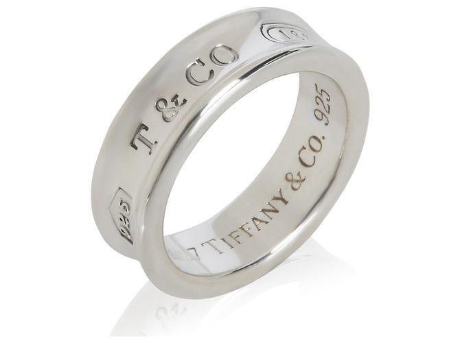 Anello Tiffany & Co. 1837 in argento sterling - vista 2