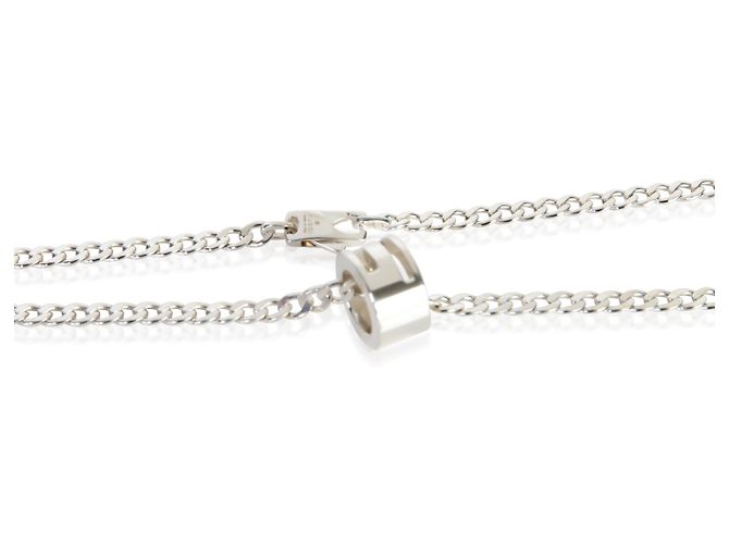 Pendente Gucci in argento sterling con ritaglio G - vista 2