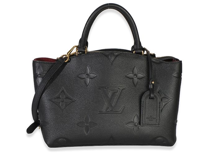 Louis Vuitton Black Monogram Giant Empreinte Petit Palais Preto - vista 2