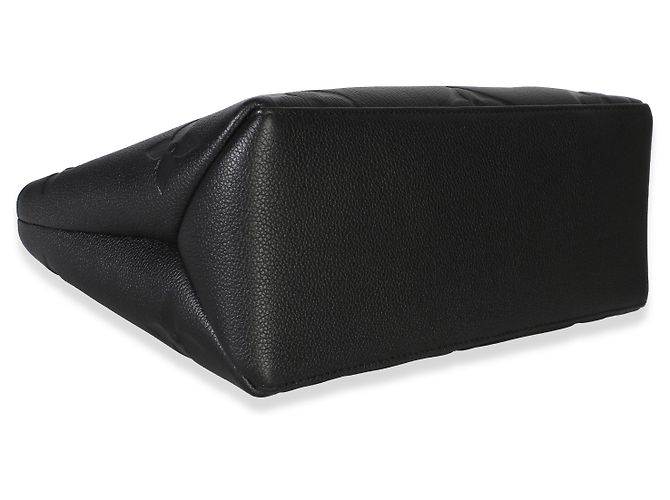 Louis Vuitton Black Monogram Giant Empreinte Petit Palais Preto - vista 7