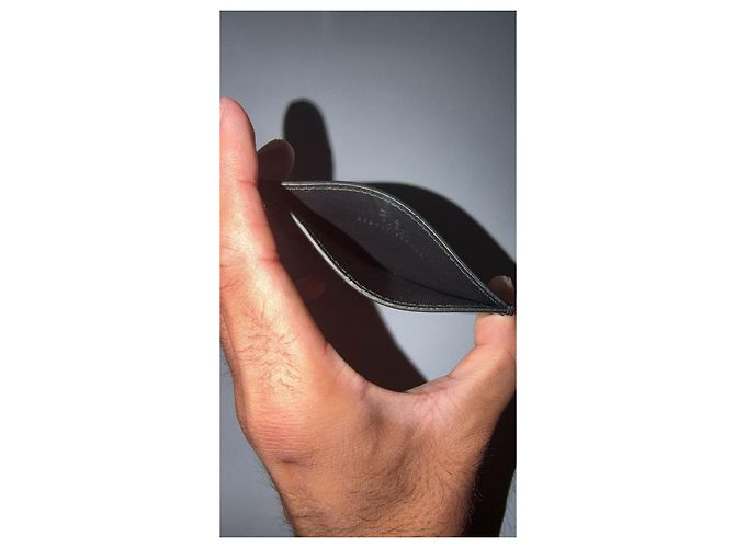 Gucci GG Embossed Leather Card Holder Black - view 4