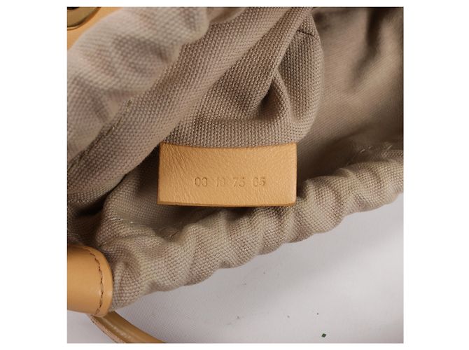 Chloé Borsa a tracolla 2Way Chloe Roy in pelle x tela beige - vista 11