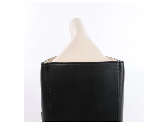 Céline Borsa a mano 2Way Celine Trapeze in pelle Blu × Bianco x Nero - vista 8