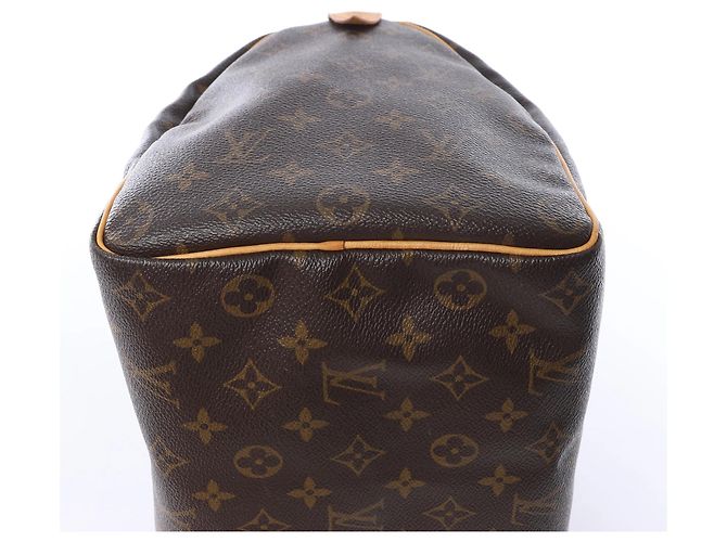 Borsa a mano Louis Vuitton Speedy 35 Monogram Canvas Marrone M41524 - vista 10