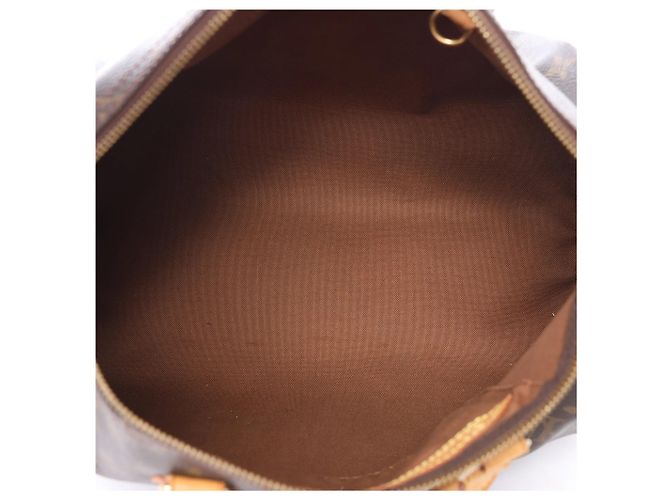 Borsa a mano Louis Vuitton Speedy 35 Monogram Canvas Marrone M41524 - vista 11