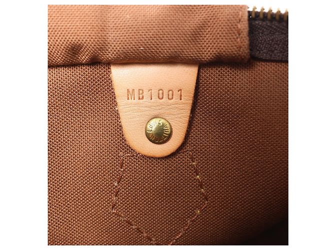 Borsa a mano Louis Vuitton Speedy 35 Monogram Canvas Marrone M41524 - vista 12