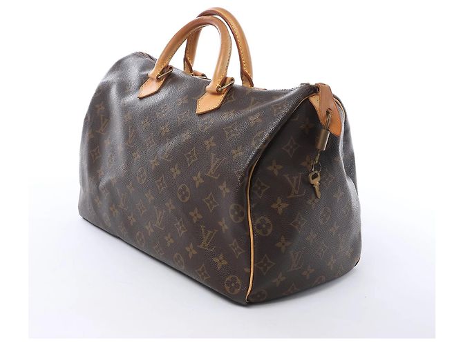 Borsa a mano Louis Vuitton Speedy 35 Monogram Canvas Marrone M41524 - vista 2