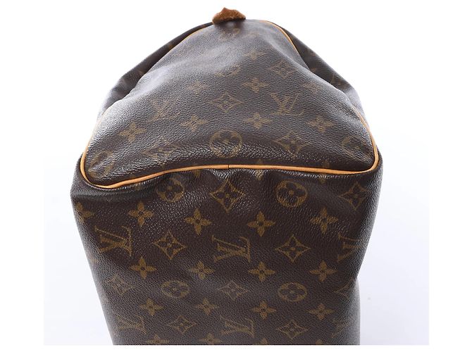 Borsa a mano Louis Vuitton Speedy 35 Monogram Canvas Marrone M41524 - vista 9