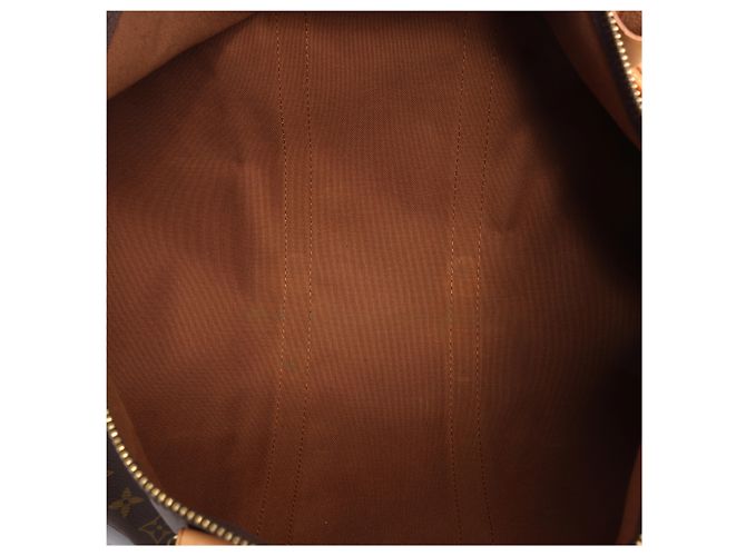 Borsa da viaggio Louis Vuitton Keepall 45 Monogram Canvas in marrone M41428 - vista 10