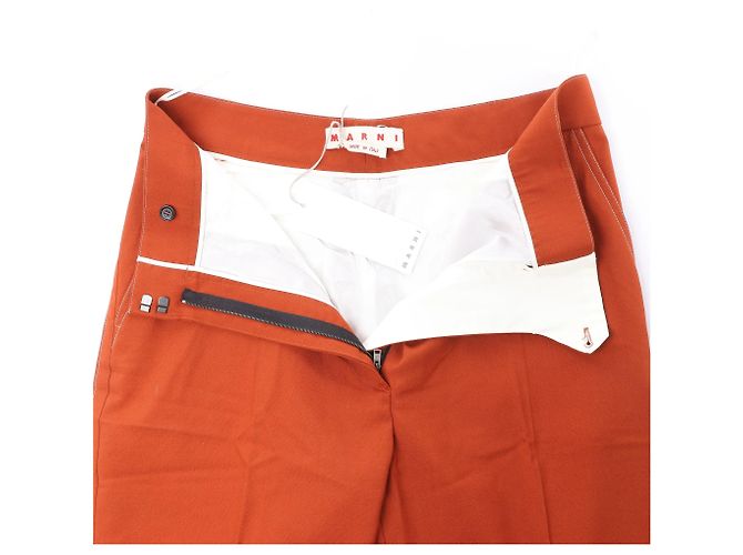 Marni Hose Orange, Größe 46 IT - Ansicht 9