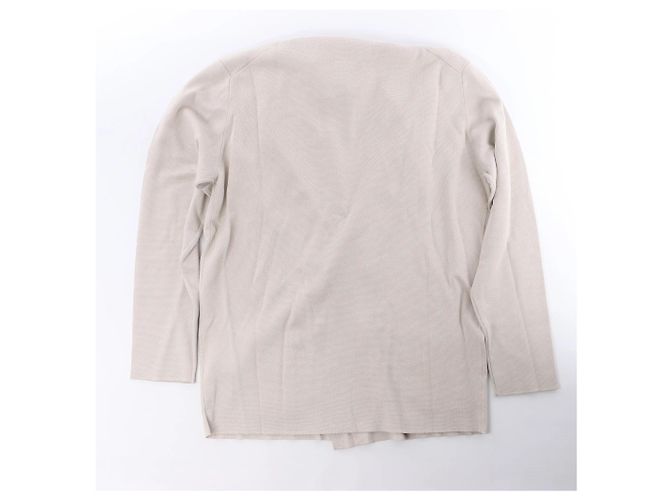 Autre Marque Eleventy Double-Breasted Blazer in Beige, Size S - view 3