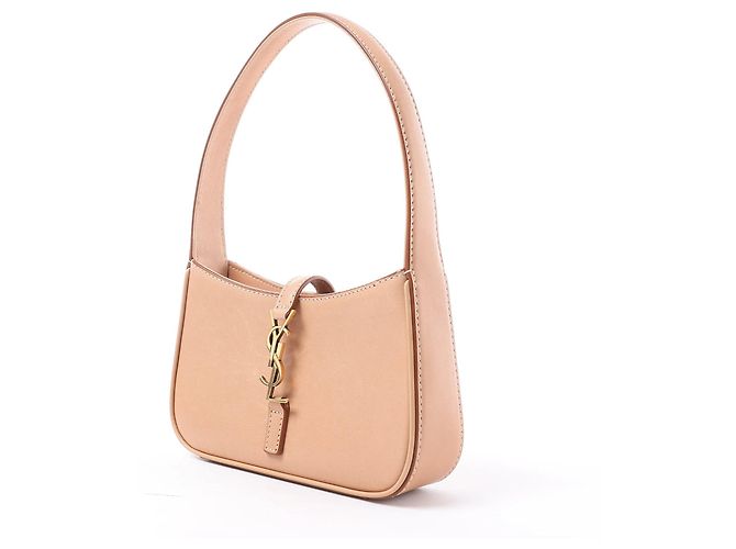 Autre Marque Borsa Saint Laurent Le 5 à 7 Mini Hobo in Beige 710318 Rosa - vista 2