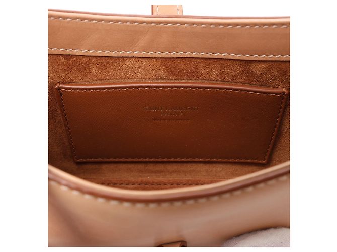 Autre Marque Borsa Saint Laurent Le 5 à 7 Mini Hobo in Beige 710318 Rosa - vista 7