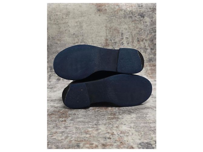 Botas de cuero Jil Sander Navy Negro - vista 8