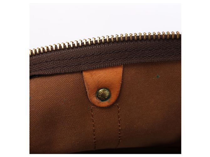 Borsa da viaggio Louis Vuitton Keepall 50 Monogram Canvas Marrone M41426 - vista 12