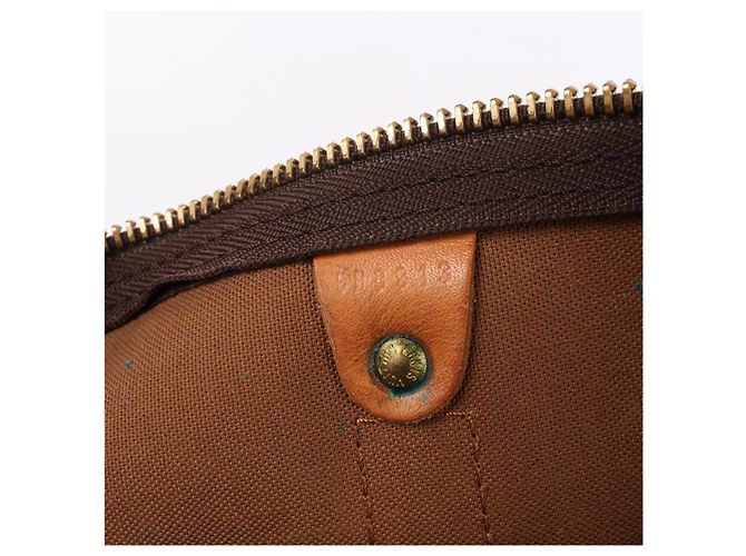 Borsa da viaggio Louis Vuitton Keepall 50 Monogram Canvas Marrone M41426 - vista 13