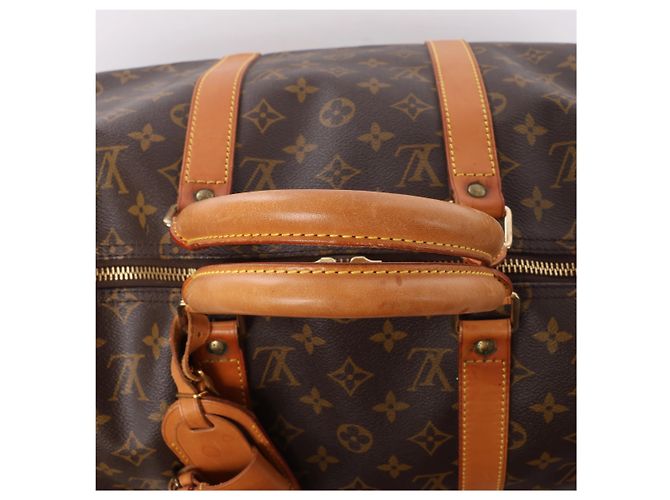 Borsa da viaggio Louis Vuitton Keepall 50 Monogram Canvas Marrone M41426 - vista 6
