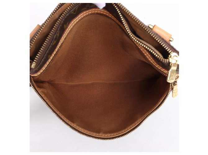 Louis Vuitton Pochette Bosphole Monogram Canvas Crossbody Bag in Brown M40044 Marrone - vista 10