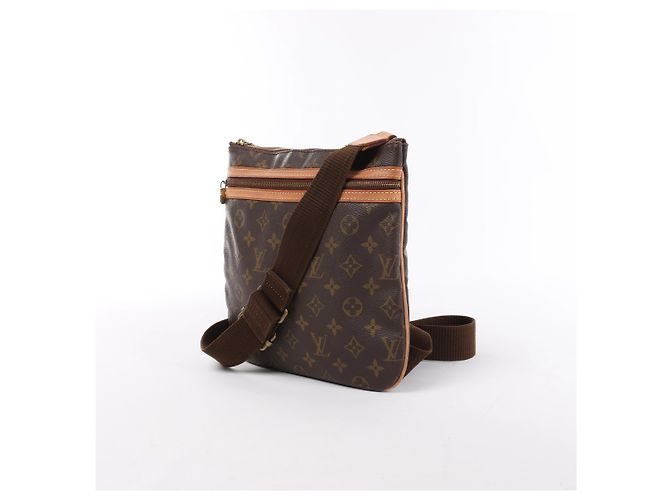 Louis Vuitton Pochette Bosphole Monogram Canvas Crossbody Bag in Brown M40044 Marrone - vista 2