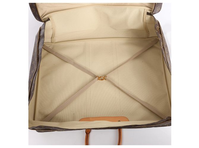 Borsa da viaggio Louis Vuitton Sirius 60 Monogram Canvas in marrone M41402 Beige - vista 11